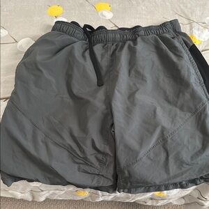 Nike Charcoal Gray Sports Shorts